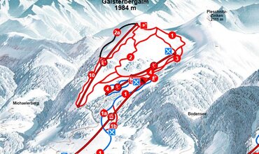 Ski Panorama Galsterberg | © Intermaps