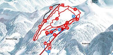 Ski Panorama Galsterberg | © Intermaps