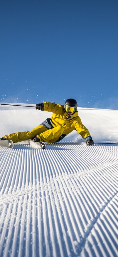 Skifahren auf der Planai - Mitterhausabfahrt | © Mirja Geh