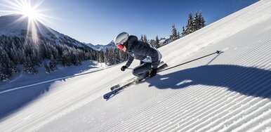 Skifahrerin auf der Planai in Schladming | © Mirja Geh