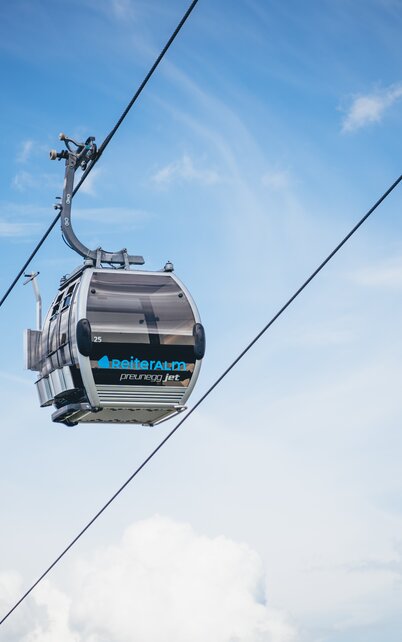 Gondelkabine des Preunegg Jets der Reiteralm | © Gerald Grünwald