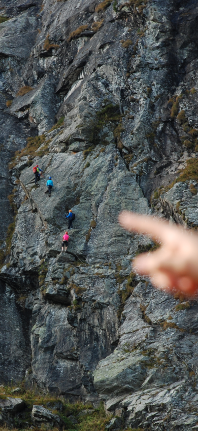 Klettersteig Franzi auf der Reiteralm | © Reiteralm Bergbahnen