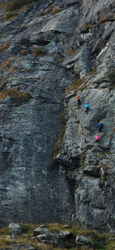 Klettersteig Franzi auf der Reiteralm | © Reiteralm Bergbahnen