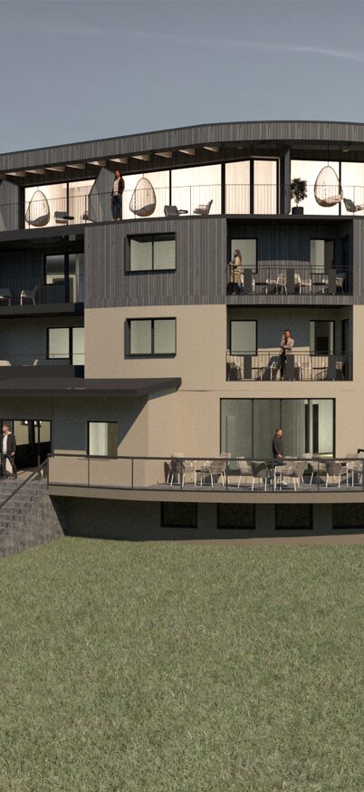 Außenansicht Rendering Haus Zirngast | © Haus Zirngast | Marc Stickler