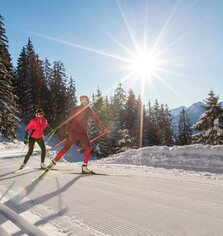 Langläufer auf Skatingloipe | © Photo-Austria