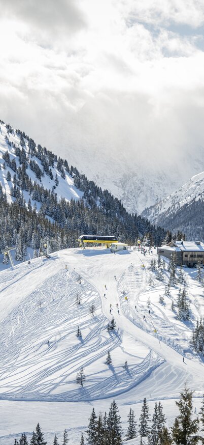 Skifahren auf der Planai | © Mirja Geh Planai Bergwelt | © Mirja Geh