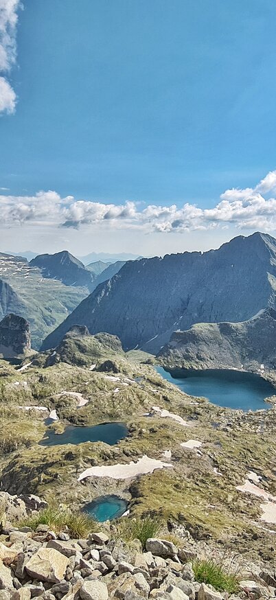 Blick auf mehrere Bergseen | © Gerhard Pilz - gpic.at