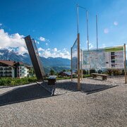 Wanderportal an der Talstation Gipfelbahn Hochwurzen