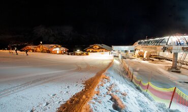 Startpunkt der Tour bei der Talstation der Gipfelbahn Hochwurzen