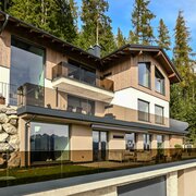 Alpin Chalet Dachsteinhaus Außenansicht