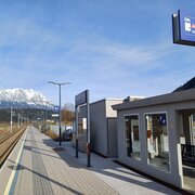 Bahnhof Stein Enns | Bahnsteig
