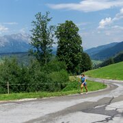 Running on the Birgseiten-Runde