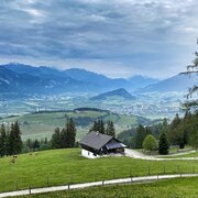 View of Irdning with the Kulm, Trautenfels & Stainach