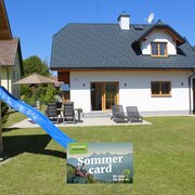 Außenansicht Chalet Mama mit Sommercard