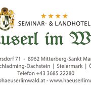 Logo_Häuserl im Wald mit Adresse neu