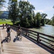 Am Ennsradweg in der Erlebnisregion Schladming-Dachstein