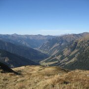 Blick zurück auf den Weg