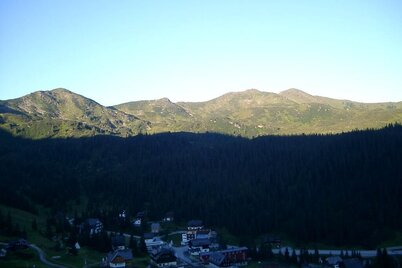 Die Planneralm ganz ruhig am Morgen