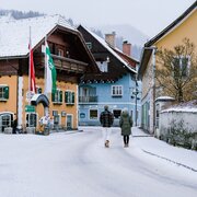 Durch den Ort Öblarn hindurch