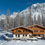 Haus Silberdistel im Winter