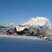 Winter am Hochhuberhof.