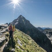 Hiking along the ridge towards Hochwildstelle