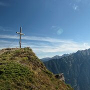 Gipfelkreuz auf der Guschen
