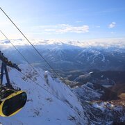 Dachstein Gondola at the Hunerschartensteig