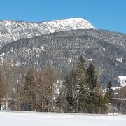 Ausblick auf die heimische Bergwelt