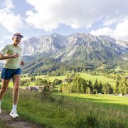 Trail running on the Kulmbergrunde