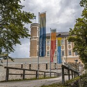 Burgbrücke zum Schloss Trautenfels