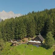 Die Ochsenalm im Sommer.