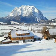 Ortnerhof with Grimming in winter