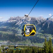 Bergbahn ins Schladminger Hopsiland