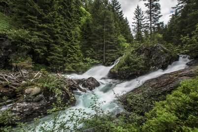 Rapids in Höll gorge