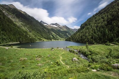 Riesachsee Lake in spring