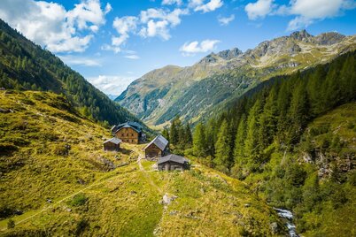 Preintalerhütte und Waldhornalm