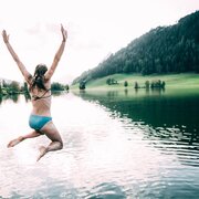 Sprung ins Wasser
