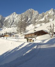 Skiweg zur Brandalm