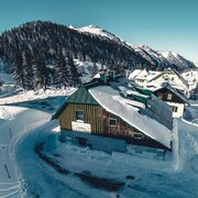 Rotbühelhütte Winter-