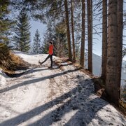 Auf dem Weg zur Schönwetterhütte
