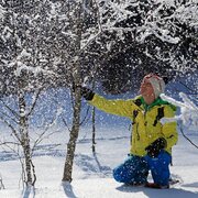 Snow Shoeing at Vorberg