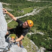 Siega Klettersteig in der Silberkarklamm