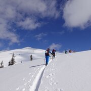 Schöne Spurenanlage mit Ziel im Blick :-)
