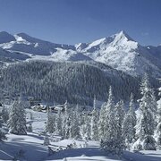 Die Planneralm mit Blick auf den Schoberspitz