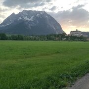 Schloss Trautenfels im Abendlicht