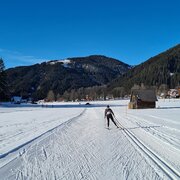 Cross-country skiing on the Standardloipe West