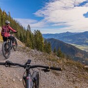 Viewpoint to the Enns valley from the forest road of the Stornalm tour | 08