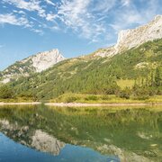 Am Ufer des Steirersee auf der Tauplitz