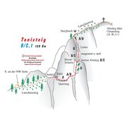 Topo Tonisteig (c) Schall Verlag GmbH